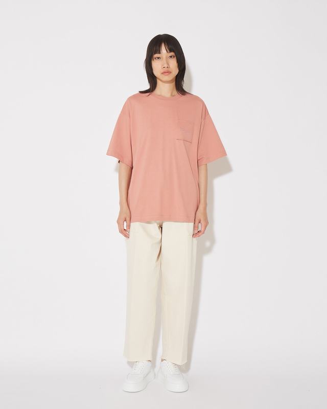 Philippe Model T-Shirt Monique da Donna Rosa in Jersey Novità