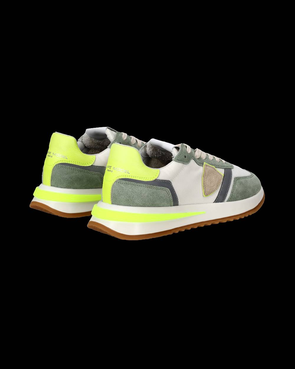 Philippe Model Sneakers Tropez 2.1 da Uomo Bianche e Gialle in Tessuto Tecnico Ultimi tre giorni