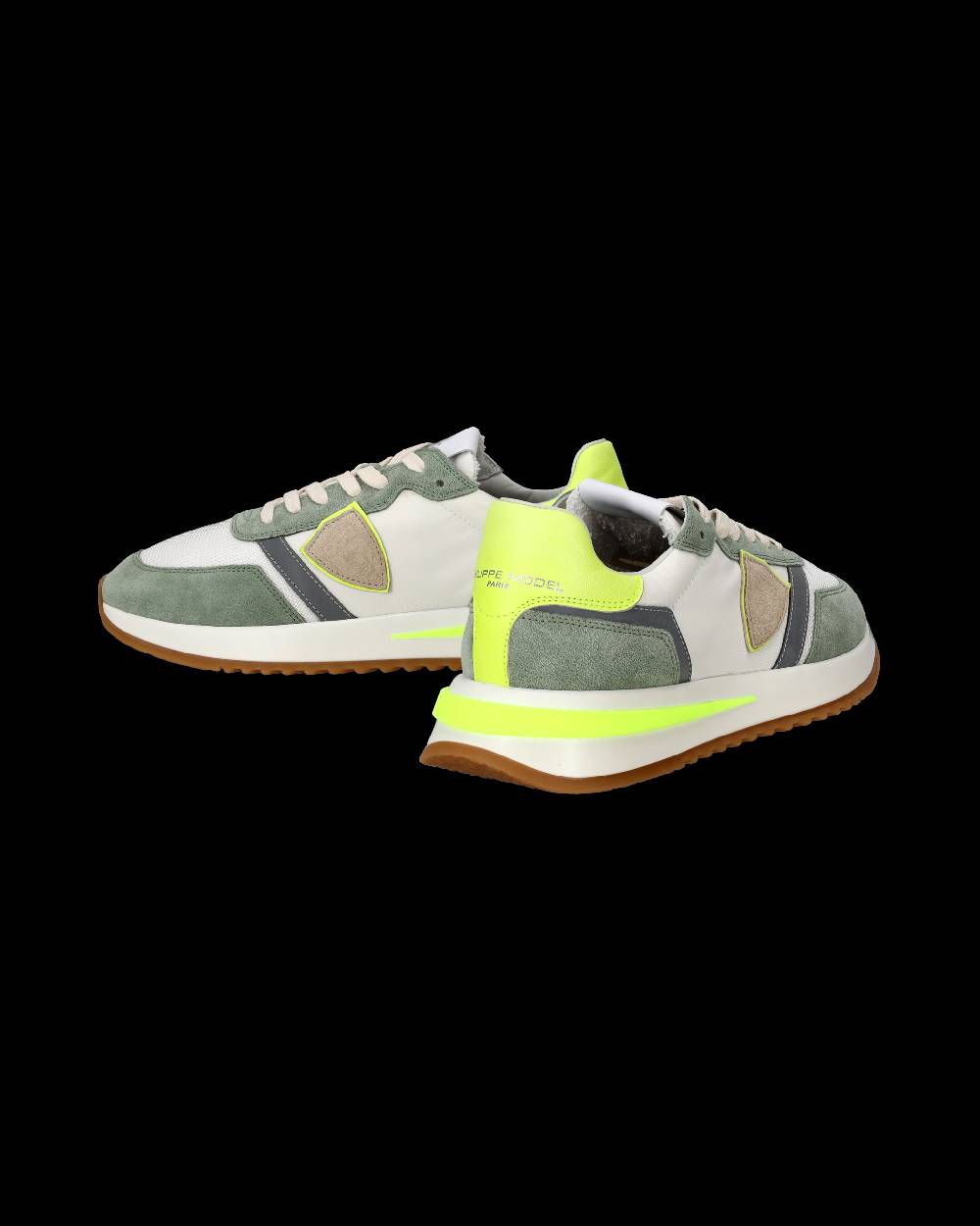 Philippe Model Sneakers Tropez 2.1 da Uomo Bianche e Gialle in Tessuto Tecnico Ultimi tre giorni