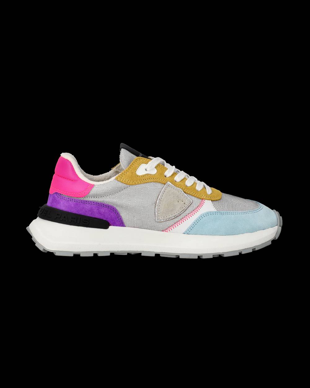 Philippe Model Sneakers Antibes da Donna Argento in Tessuto Tecnico Fino al 60% di sconto