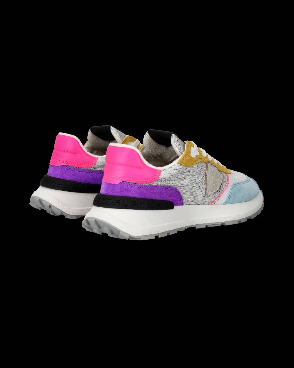 Philippe Model Sneakers Antibes da Donna Argento in Tessuto Tecnico Fino al 60% di sconto