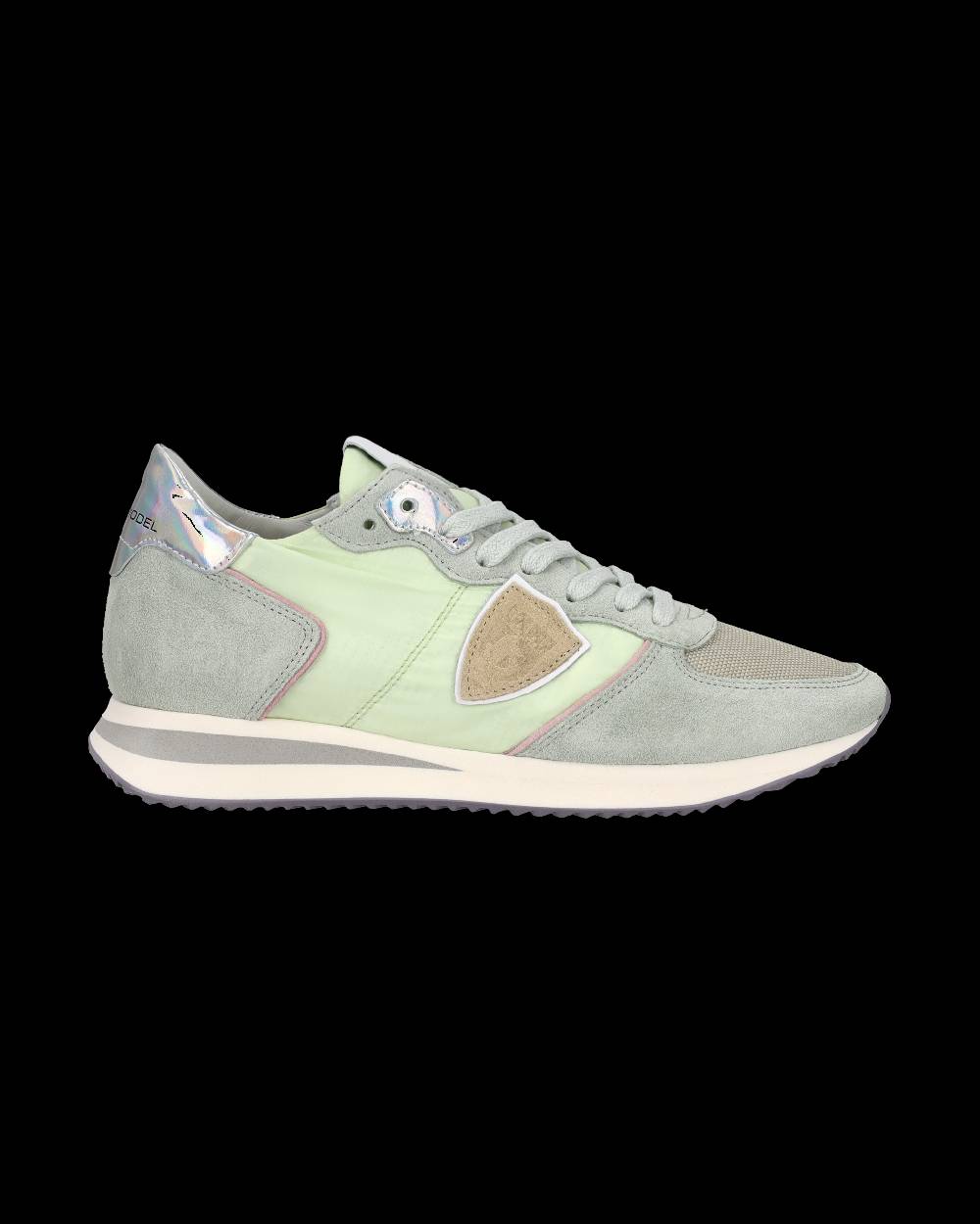 Philippe Model Sneaker running Trpx da donna - Rosa e verde menta Sostegno trimestrale