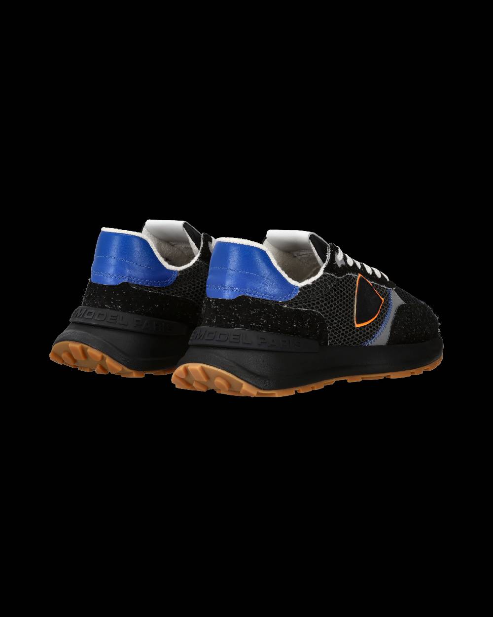 Philippe Model Sneaker sportive Antibes da uomo in nylon e pelle - Nero e arancione Discount Store per i nuovi prodotti