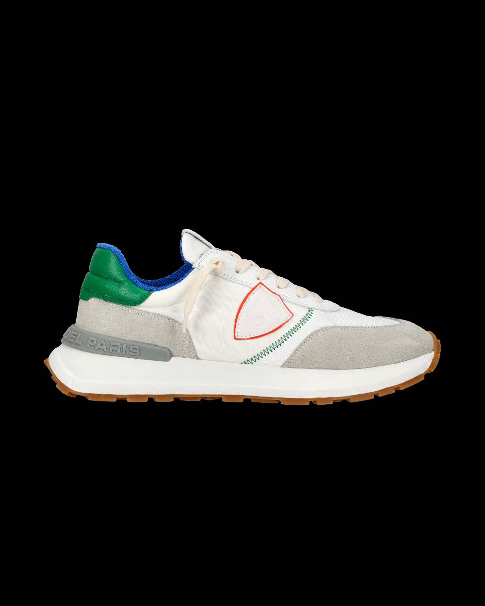 Philippe Model Sneaker bassa Antibes uomo - bianco, verde e blu Solo un giorno rimasto