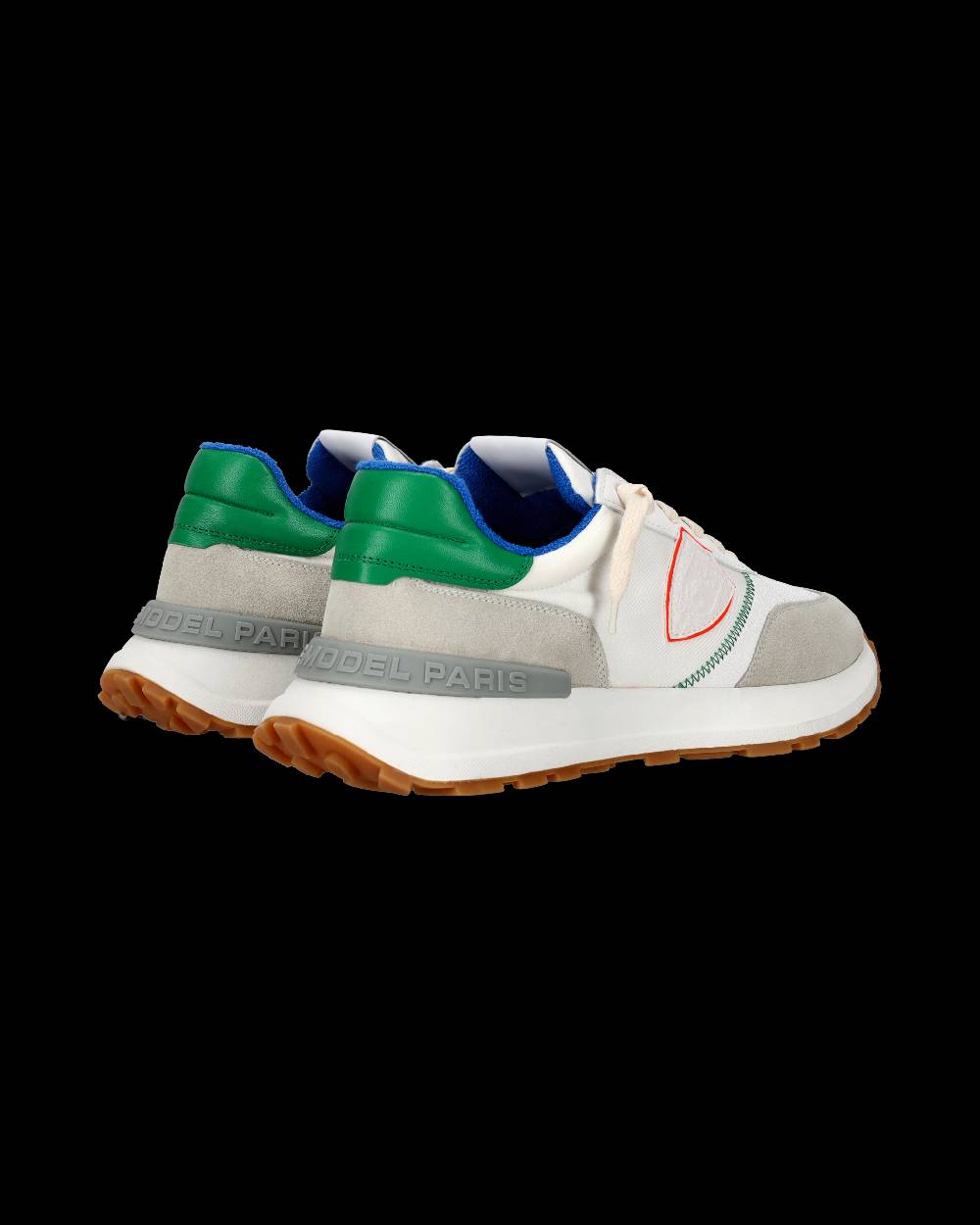 Philippe Model Sneaker bassa Antibes uomo - bianco, verde e blu Solo un giorno rimasto