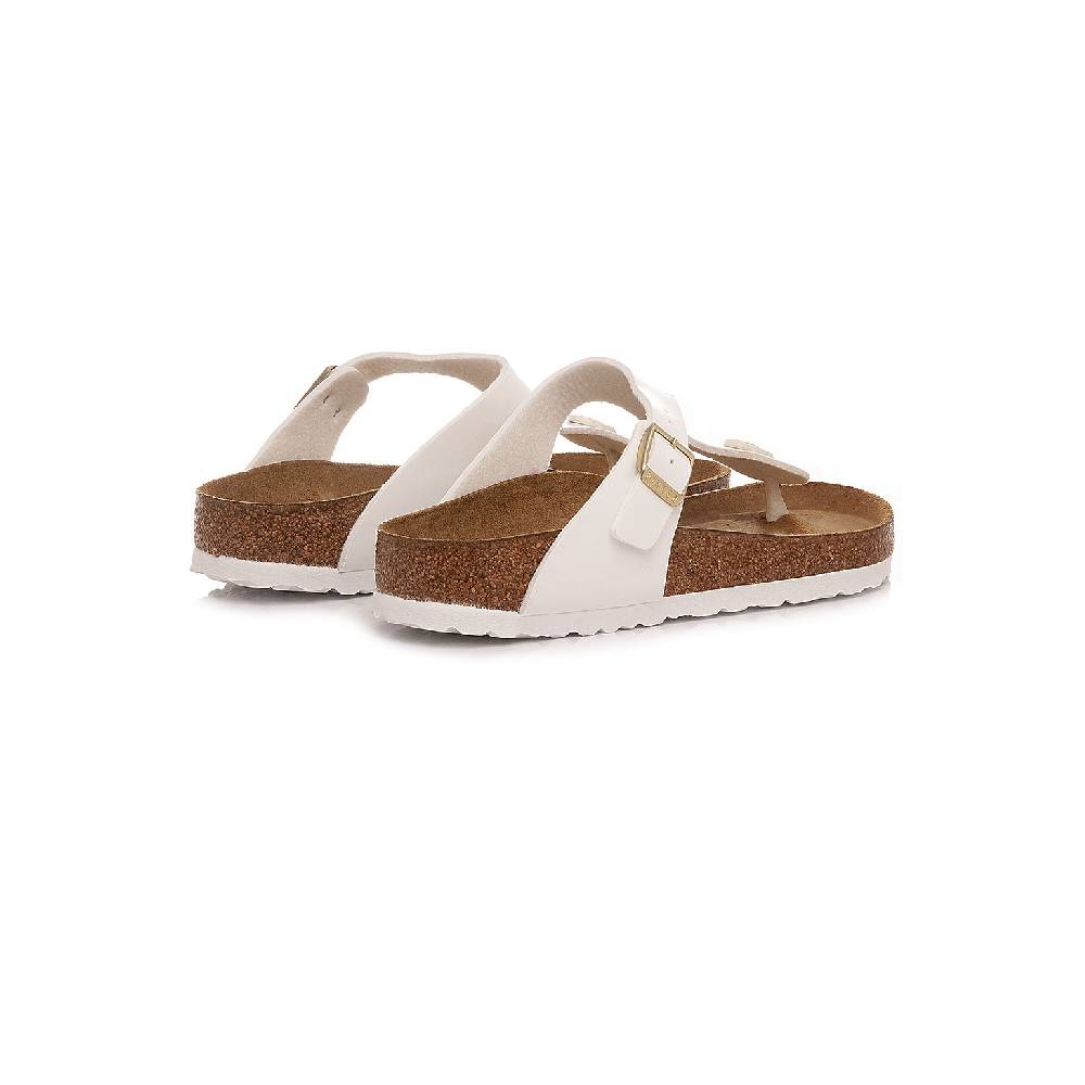 Birkenstock Ciabatte Donna Gizeh BS Patent White 1005299 2025