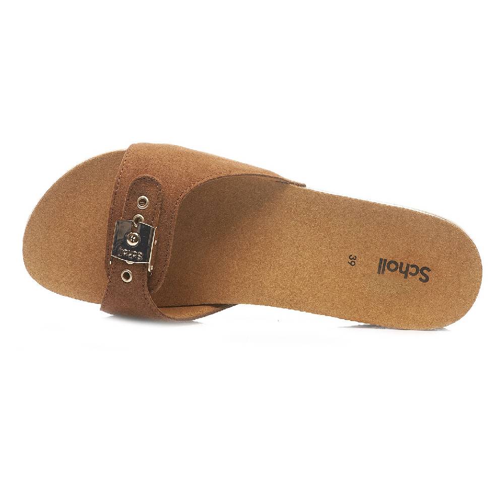 Scholl Pescura Flat Cork F31220 1175 390 Nuovo