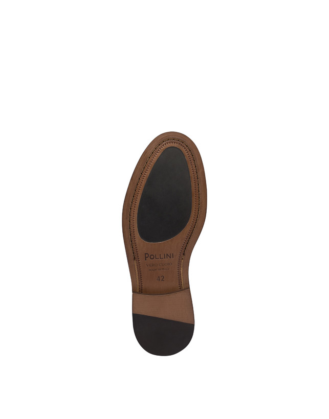 Pollini Monk Strap In Capra 1920 T.moro Online Outlet
