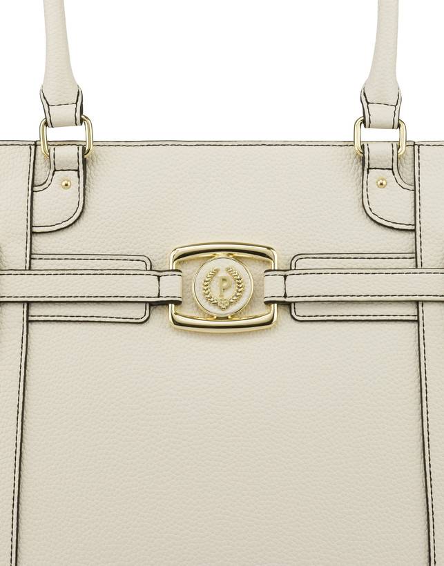Pollini Tote Bag Incontri Avorio Negozi Online