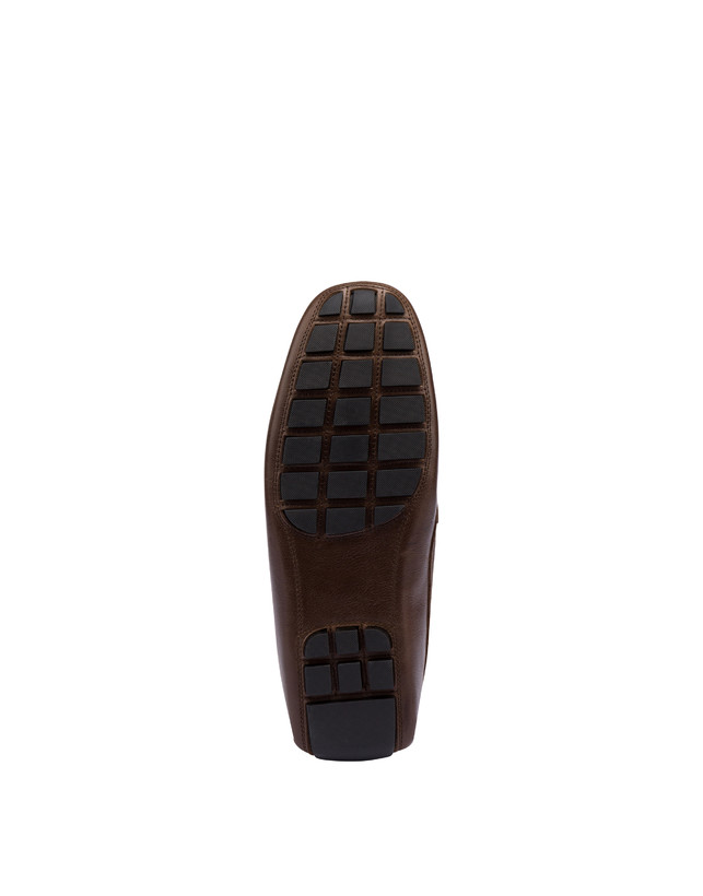 Pollini Mocassini Driver In Vitello Eazy Fango Shopping online