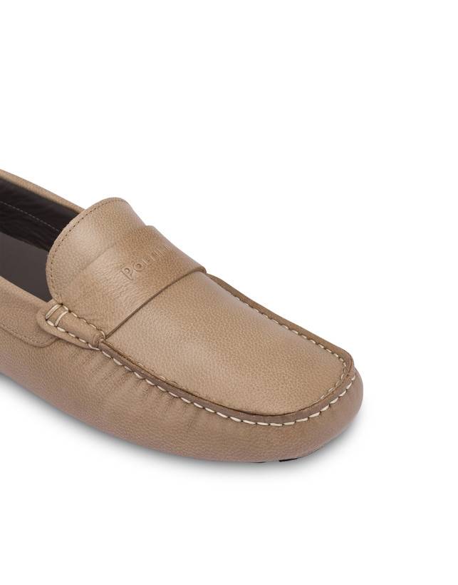 Pollini Mocassini Driver In Vitello Eazy Taupe Offerta esclusiva
