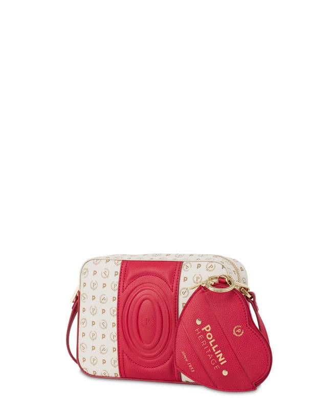 Pollini Borsa A Tracolla Heritage 70th Anniversary Avorio/rosso Offerte giornaliere