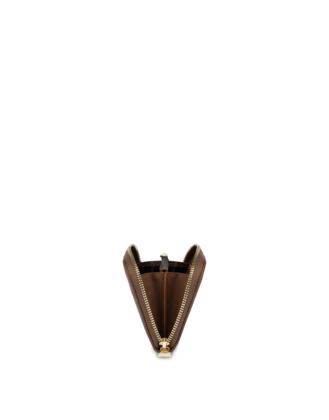 Pollini Portafoglio Zip Around Heritage Logo Classic Multicolor/marrone Negozi Online