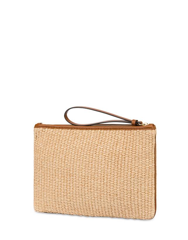 Pollini Pochette In Paglia Essence Sabbia Convenienza