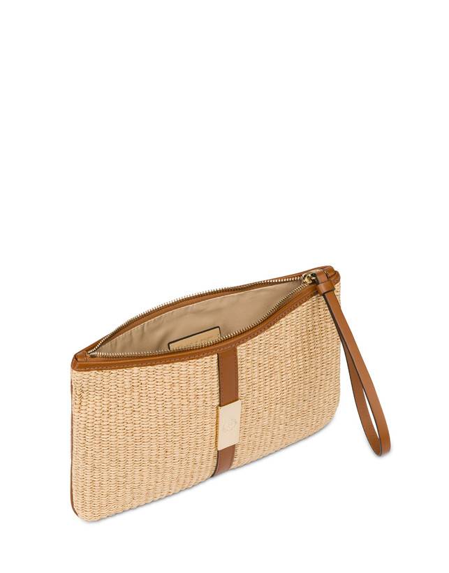 Pollini Pochette In Paglia Essence Sabbia Convenienza