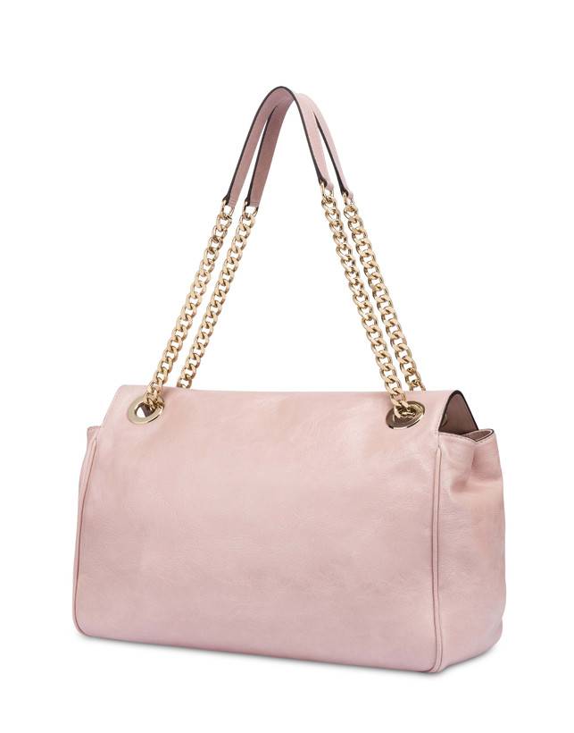 Pollini Borsa A Spalla Medium Softness Cipria Sconto