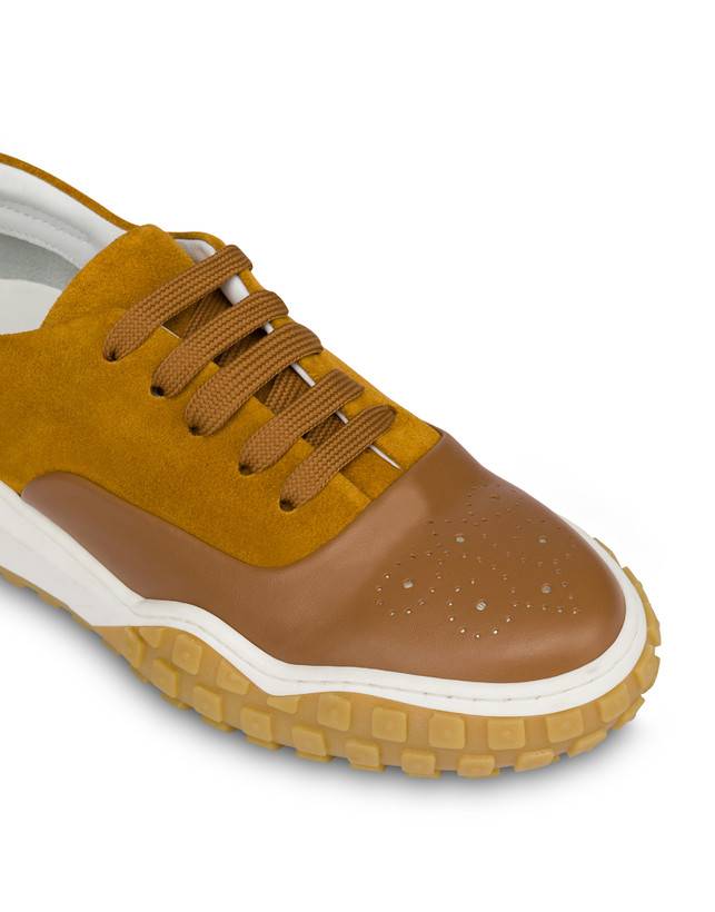 Pollini Sneakers In Crosta E Vitello Runabout Outlet
