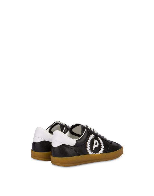 Pollini Sneakers In Pelle Venus Nero Offerte