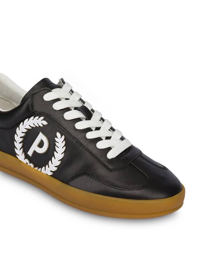 Pollini Sneakers In Pelle Venus Nero Offerte