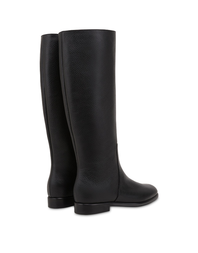 Pollini Stivale Flat In Vitello Core Vendita Calda