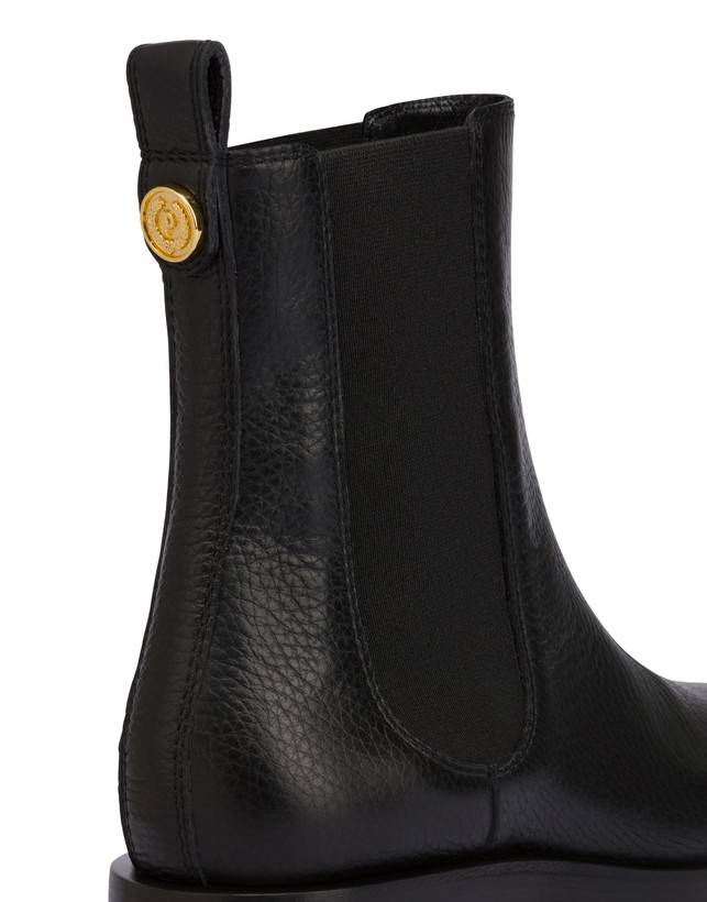 Pollini Beatles In Vitello Code Nero Vendita Calda