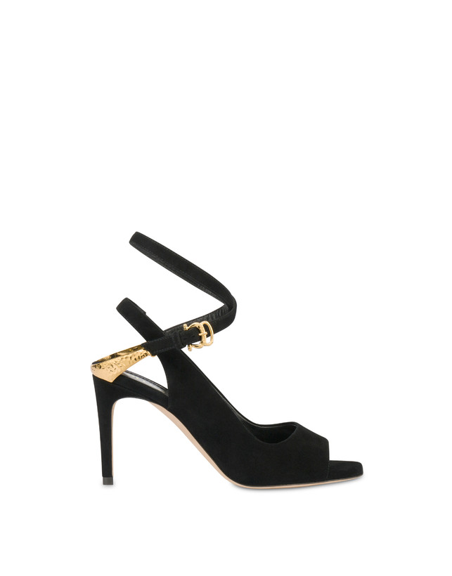 Pollini Sandali In Camoscio Armour
