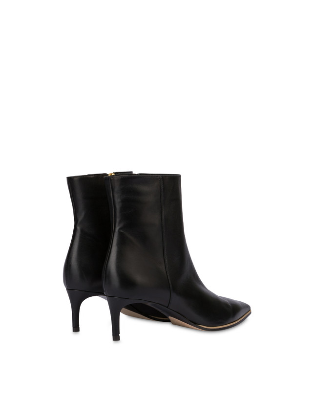 Pollini Stivaletti In Nappa Attitude Nero Qualità