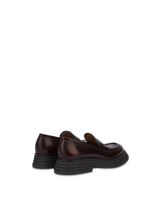 Pollini Mocassini In Vitello Abrasivato Stairway Mosto Affare Del Giorno