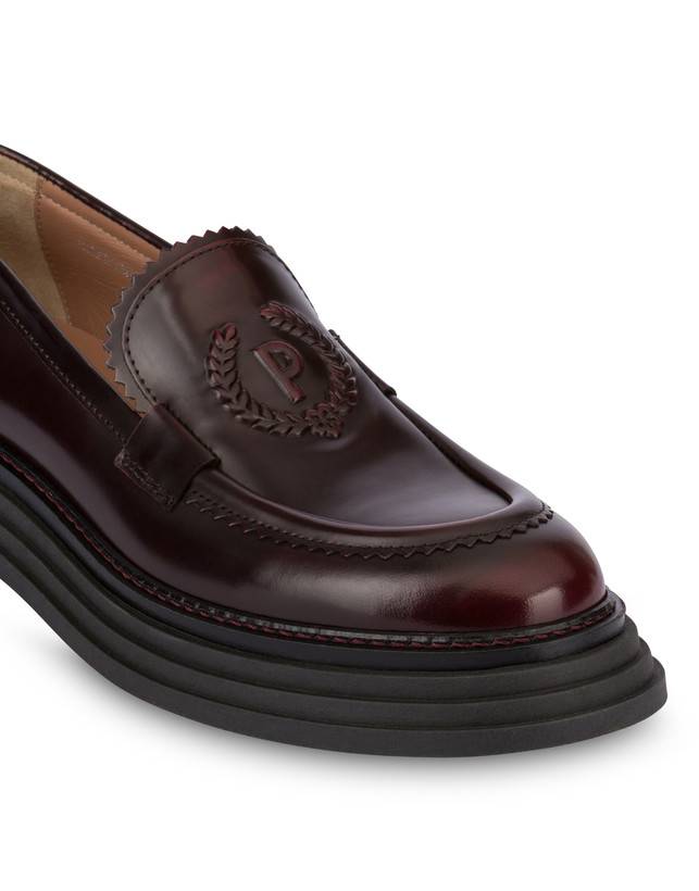 Pollini Mocassini In Vitello Abrasivato Stairway Mosto Affare Del Giorno