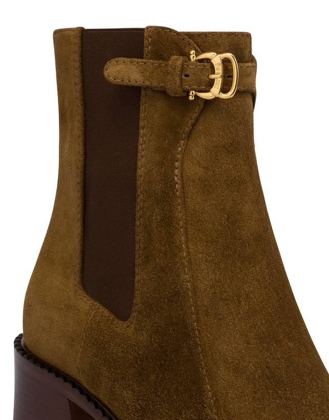 Pollini Stivaletti In Crosta Eva Caramello Hotsell