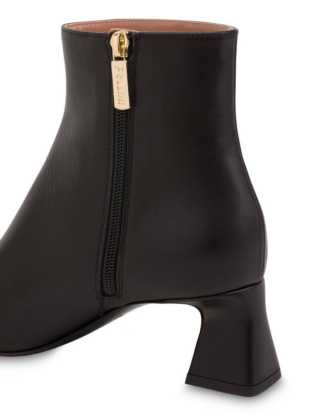 Pollini Stivaletti In Nappa Nina Nero Vendita Economica