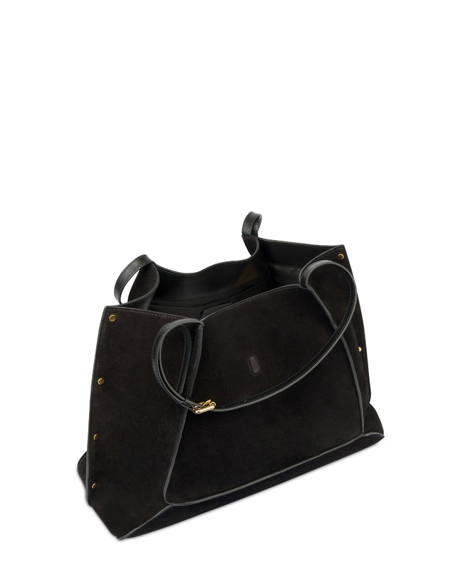 Pollini Shopper In Crosta Austin Medium Moda