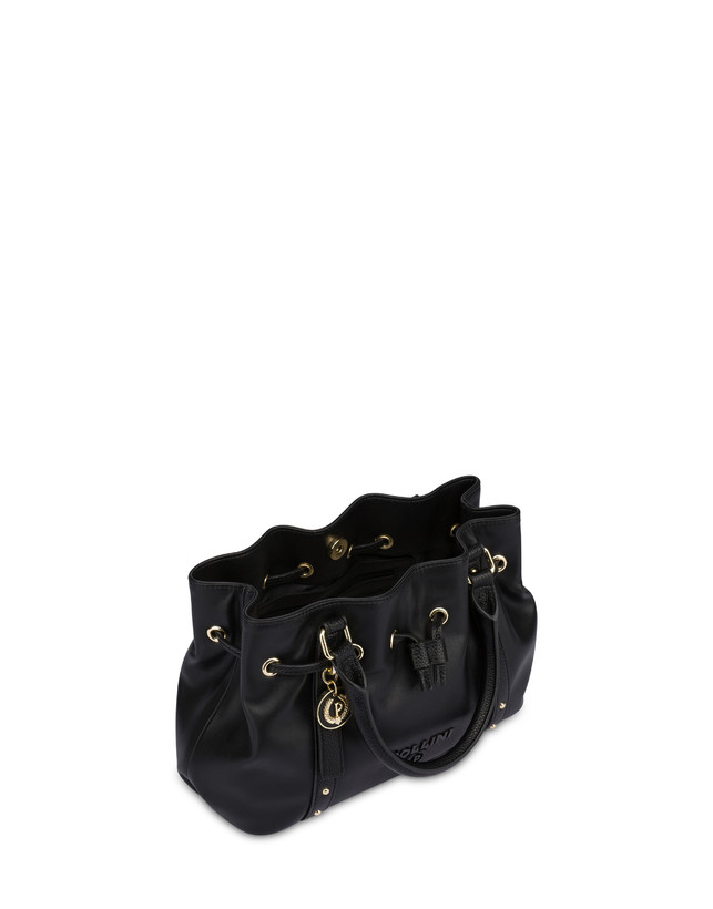 Pollini Piccola Borsa In Nappa Serena Nero/nero Qualità Garantita