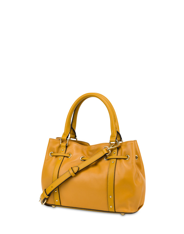 Pollini Piccola Borsa In Nappa Serena Mostarda/mostarda Consegna Veloce