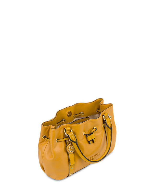 Pollini Piccola Borsa In Nappa Serena Mostarda/mostarda Consegna Veloce