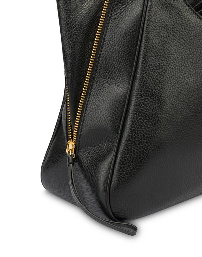 Pollini Shopper In Vitello Bottalato Rider Promozione Limitata