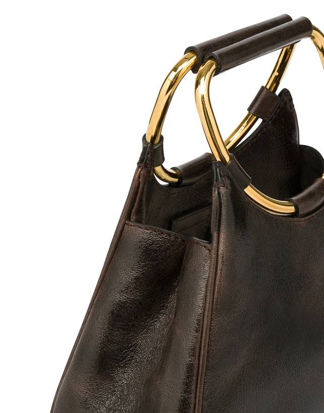Pollini Clutch In Vitello Vintage Armour Affare Del Giorno