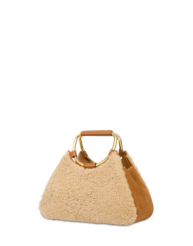 Pollini Clutch In Montone E Crosta Armour Trasporto libero internazionale