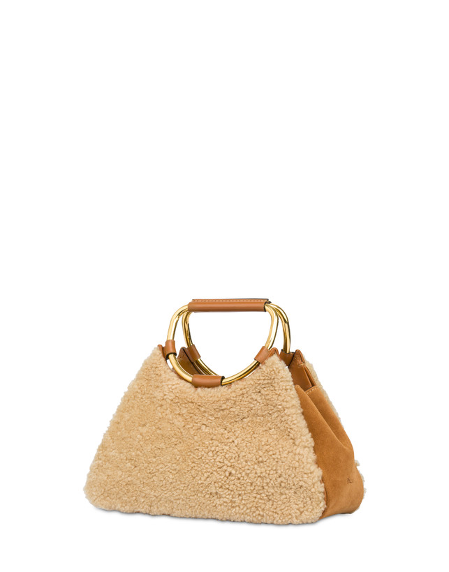 Pollini Clutch In Montone E Crosta Armour Trasporto libero internazionale