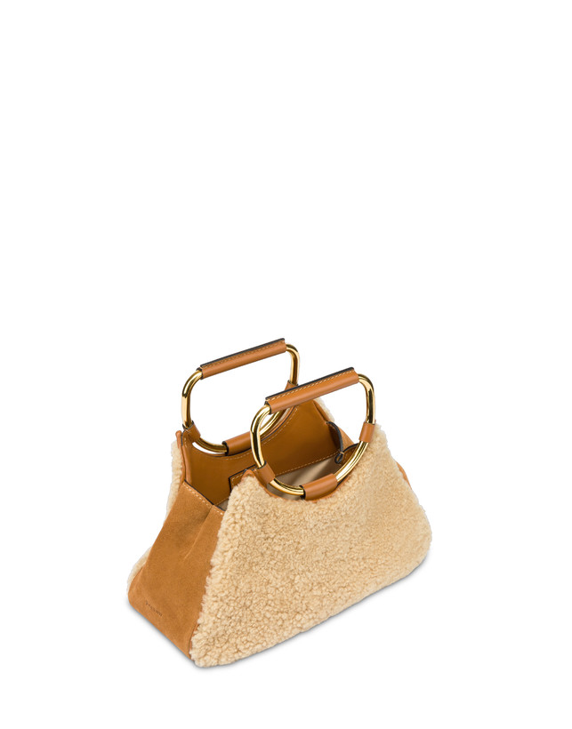 Pollini Clutch In Montone E Crosta Armour Trasporto libero internazionale