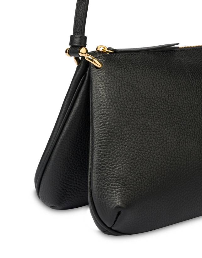 Pollini Borsa A Tracolla In Vitello Bottalato Double Marlene Novità