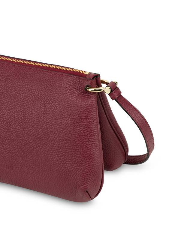 Pollini Borsa A Tracolla In Vitello Bottalato Double Marlene Presa