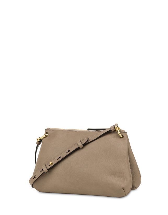 Pollini Borsa A Tracolla In Vitello Bottalato Double Marlene Sconto
