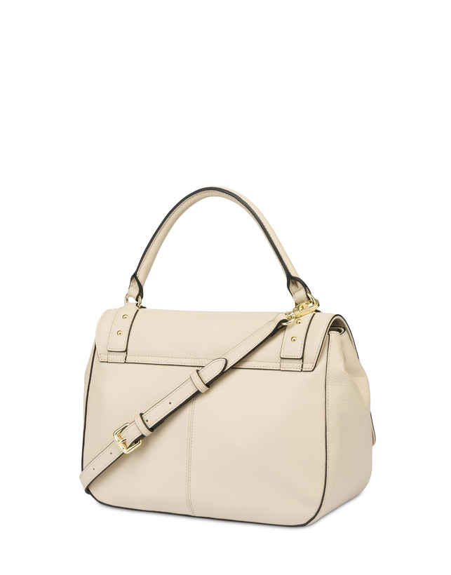 Pollini Borsa Top Handle In Vitello Serena Avorio Online