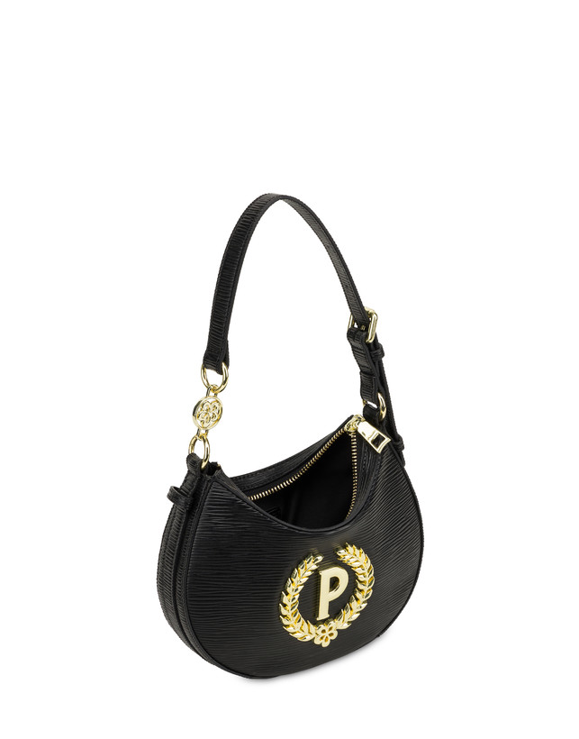 Pollini Hobo Bag Mini Ibis Nero Vendita Economica