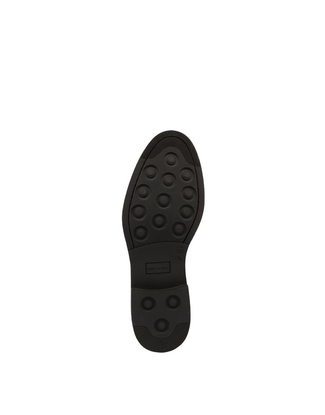 Pollini Derby In Crosta Con Broguering Corinto Blu 2025