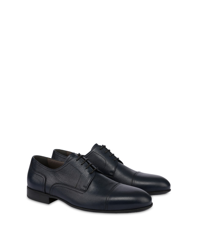 Pollini Derby In Vitello Summer Light Blu Italy