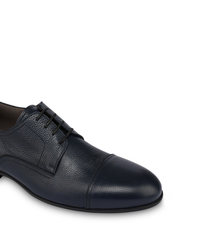 Pollini Derby In Vitello Summer Light Blu Italy