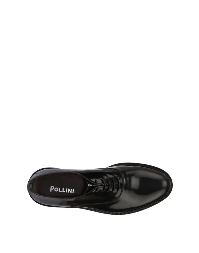Pollini Francesine In Vitello Abrasivato 1920 Nero 2025