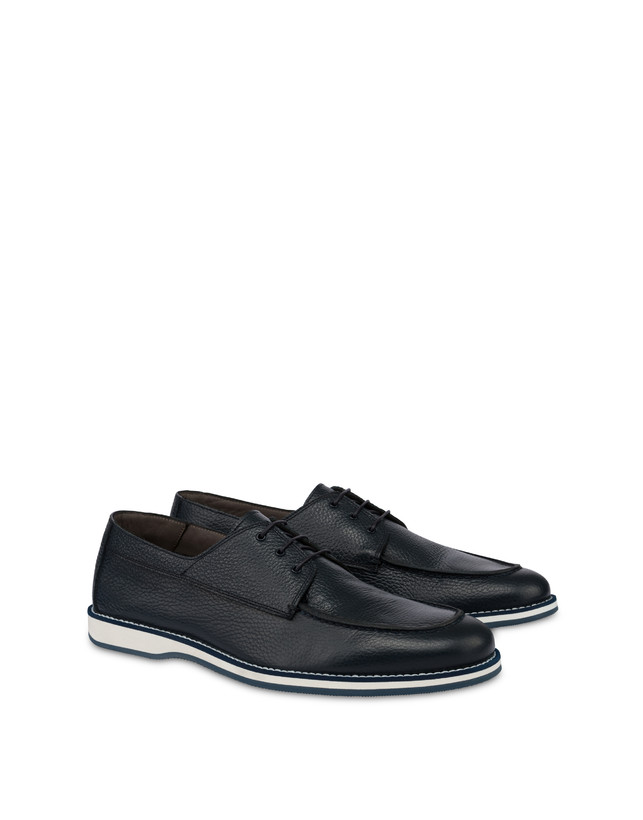 Pollini Derby In Vitello Green Field Blu Spedizione Gratuita
